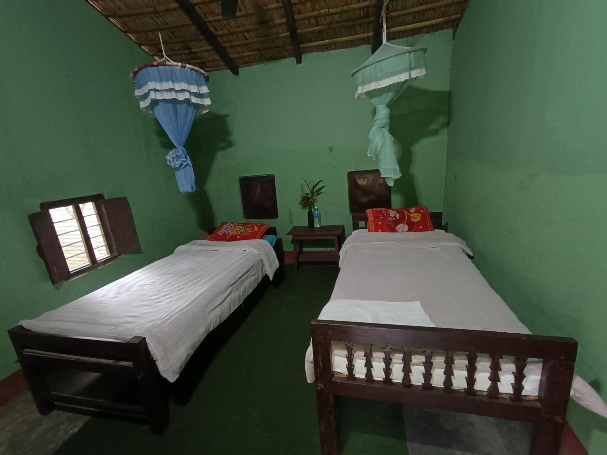Crocodile Safari Camp Hotell Chitwan Rom bilde