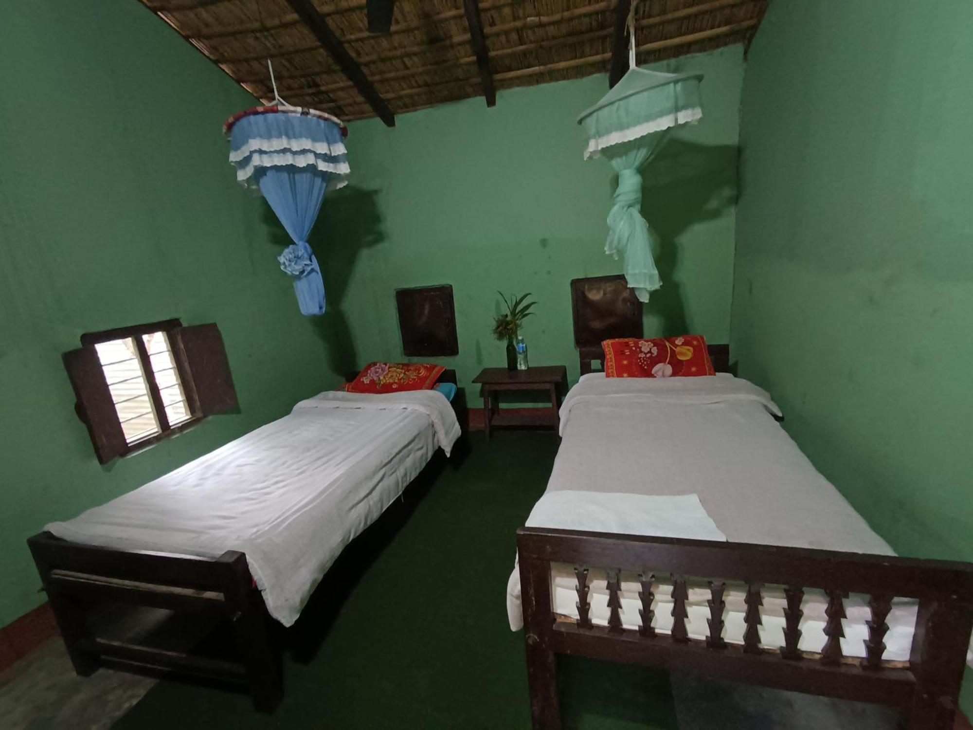 Crocodile Safari Camp Hotell Chitwan Rom bilde