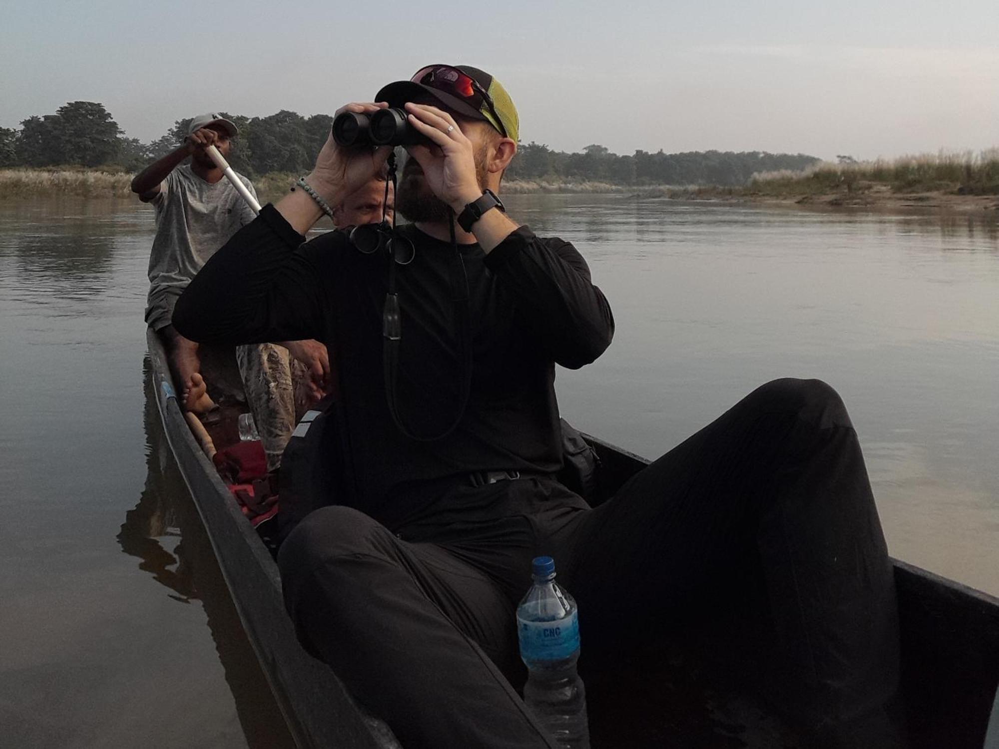 Crocodile Safari Camp Hotell Chitwan Eksteriør bilde