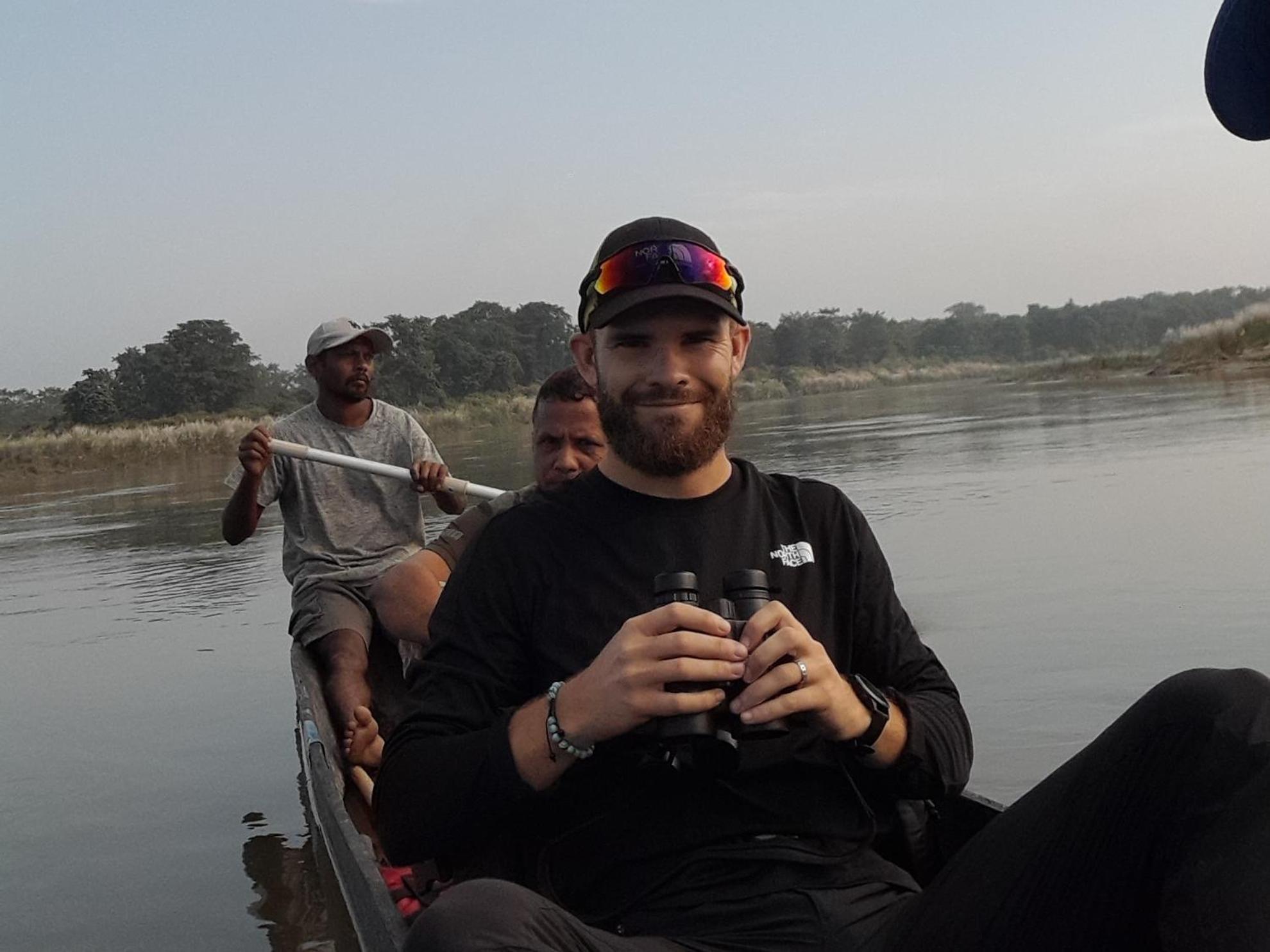 Crocodile Safari Camp Hotell Chitwan Eksteriør bilde