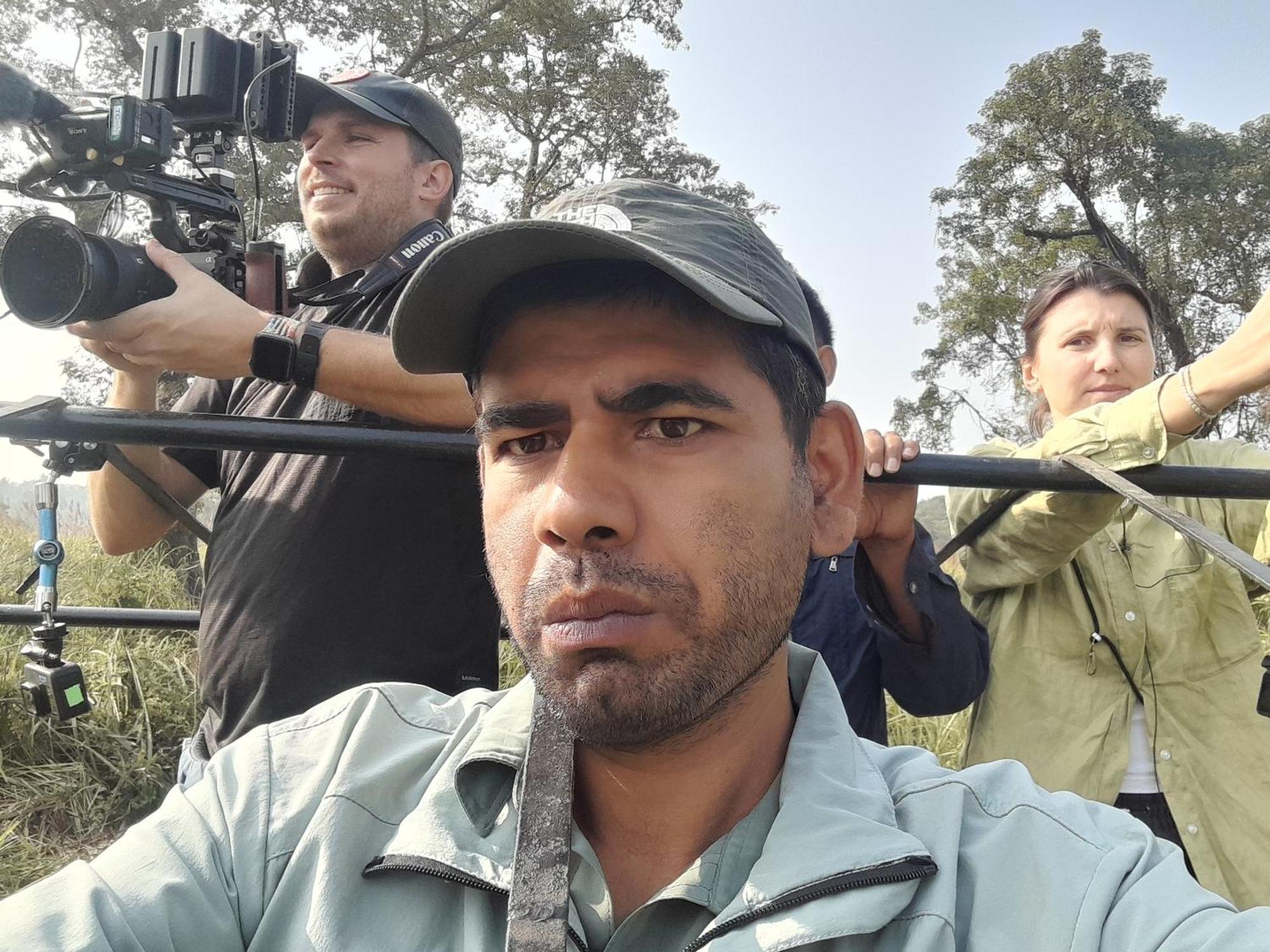Crocodile Safari Camp Hotell Chitwan Rom bilde